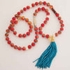 Susan Anderson Coral, Limestone and Turquoise Necklace 848