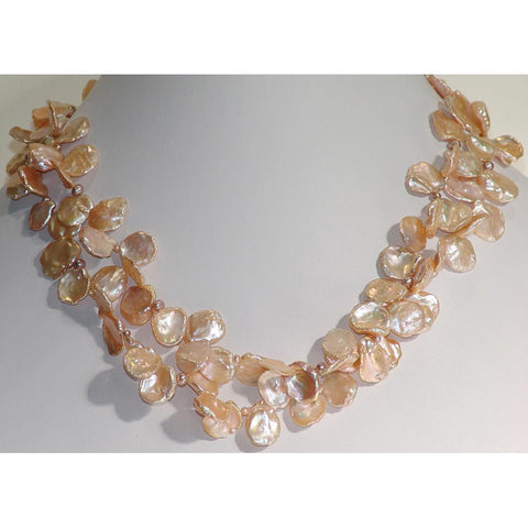 Susan Anderson Keishi Pearl Necklace 914 Handmade Designer Jewelry