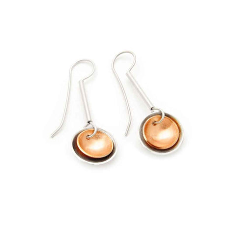 Tamara Kelly Designs Disk Earrings TKPE3 Wearable Art Jewelry
