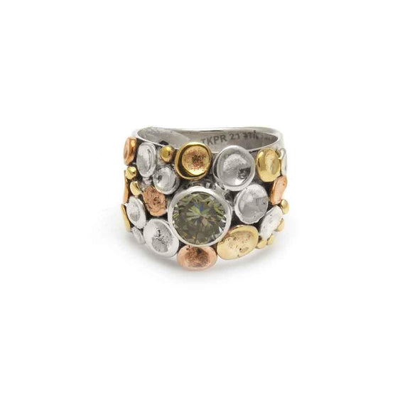 Tamara Kelly Designs Pebble Ring TKPR21 Wearable Art Jewelry