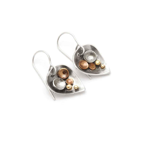 Tamara Kelly Designs Pebbles on the Beach Earrings TKPE38 Wearable Art Jewelry