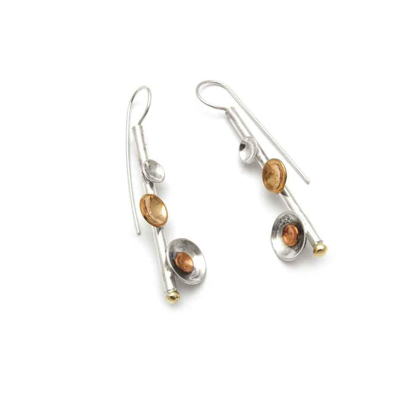 Tamara Kelly Designs Pebbles on the Beach Earrings TKPE39 Wearable Art Jewelry