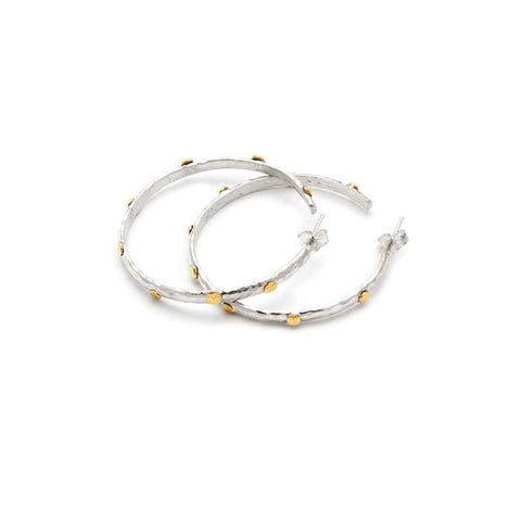 Tamara Kelly Designs Reticulated Hoop TKLE22 Wearable Art Jewelry