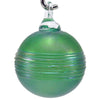 The Furnace Glassworks Shimmer2 Ornament Shown in Firefly Artisan Handblown Art Glass Ornaments