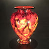 The Glass Forge Squat Vase Shown In Cauldron Artistic Functional Artisan Handblown Art Glass Vases