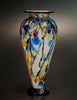 The Glass Forge Vase Shown In ET Blue Sun DD XL Artistic Functional Artisan Handblown Art Glass Vases
