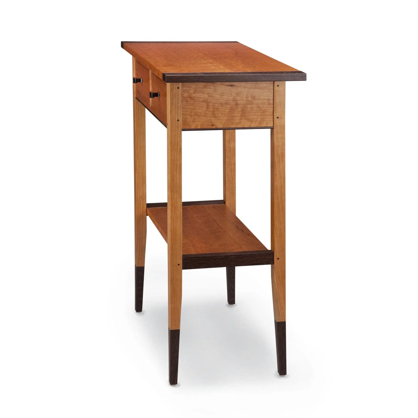 Thomas William Furniture Cherry Two Drawer Hall SideTable-4