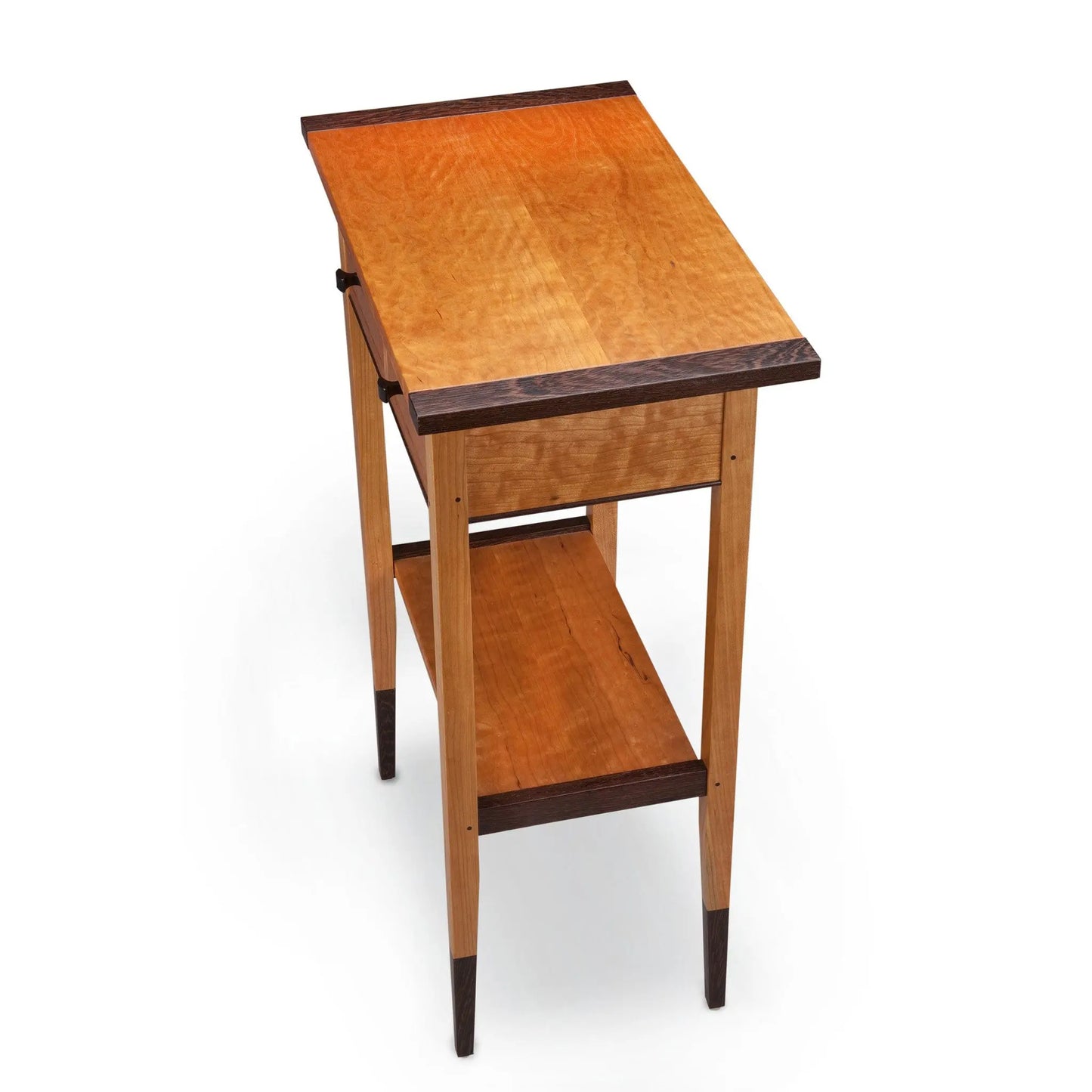 Thomas William Furniture Cherry Two Drawer Hall SideTable-5