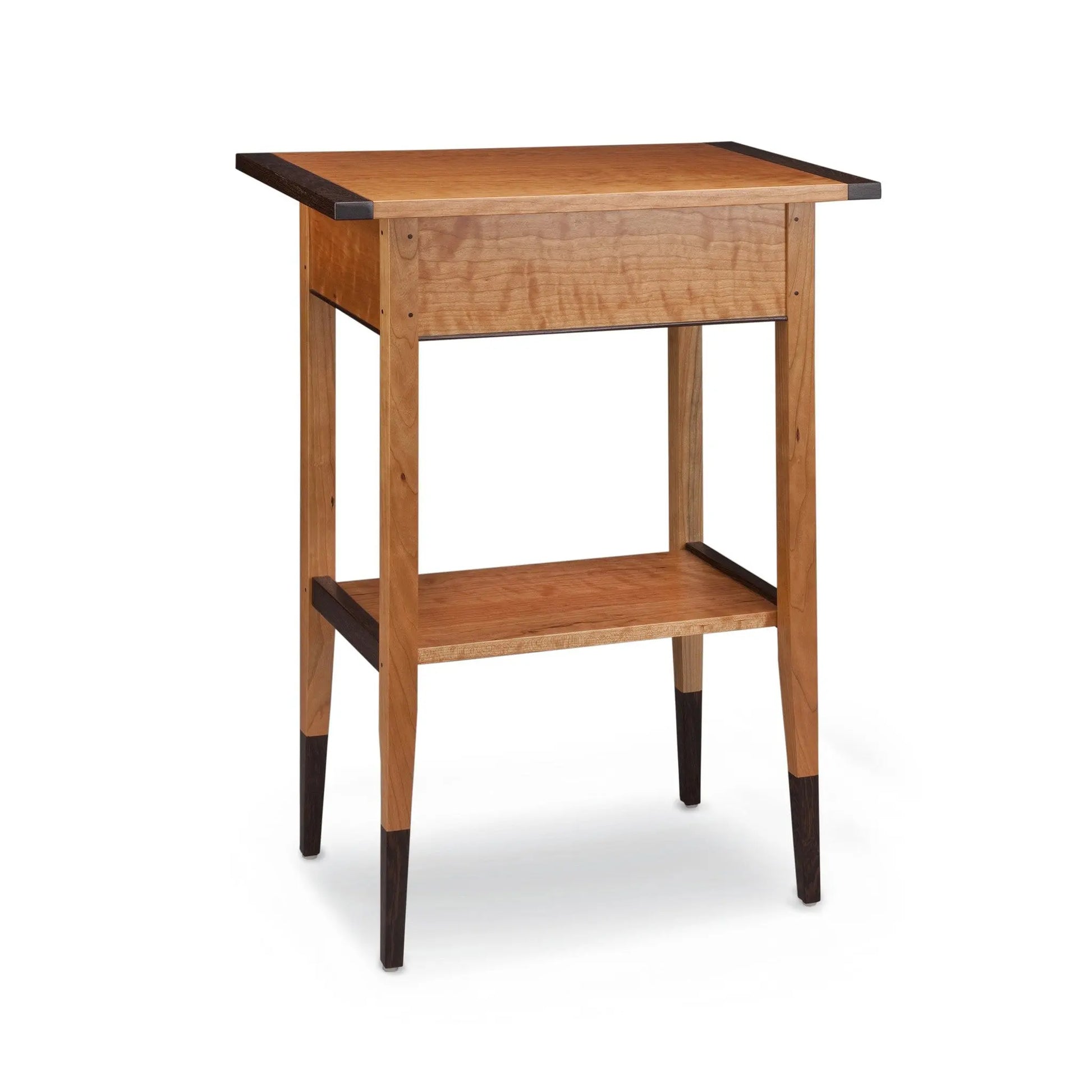 Thomas William Furniture Cherry Two Drawer Hall SideTable-6