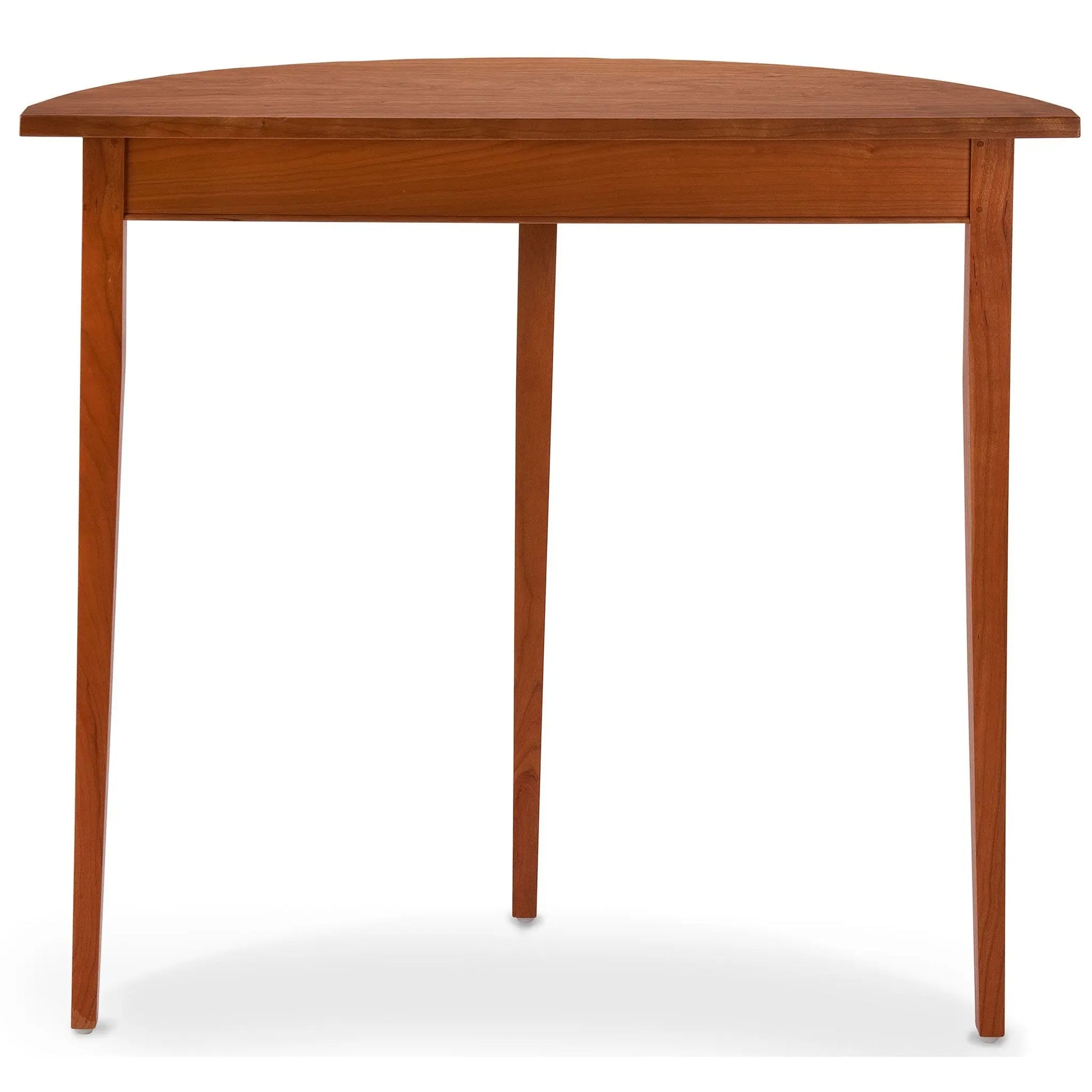 Thomas William Furniture Cherry Wood Demilune Table Artistic Artisan Designer Tables