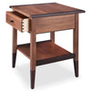 Thomas William Furniture Walnut and Wenge End Table Artistic Artisan Designer End Tables