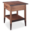 Thomas William Furniture Walnut and Wenge End Table Artistic Artisan Designer End Tables