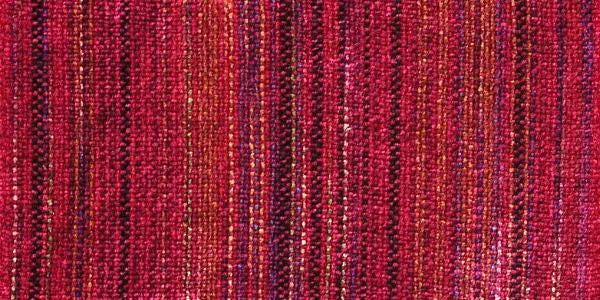 Trillium Handmade Weavers Chenille Scarf in Chili Pepper Scarlet, Artistic Artisan Designer Chenille Scarves