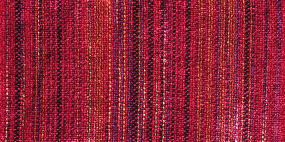Trillium Handmade Weavers Chenille Scarf in Chili Pepper Scarlet, Artistic Artisan Designer Chenille Scarves