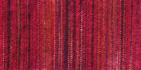 Trillium Handmade Weavers Chenille Scarf in Chili Pepper Scarlet, Artistic Artisan Designer Chenille Scarves