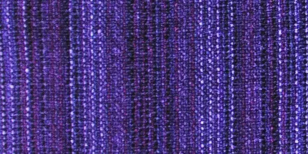 Trillium Handmade Weavers Chenille Scarf in Heliotrope Royal, Artistic Artisan Designer Chenille Scarves