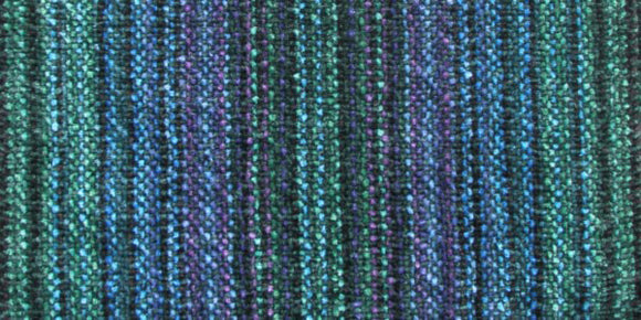 Trillium Handmade Weavers Chenille Scarf in Royal Blend Dark Green, Artistic Artisan Designer Chenille Scarves