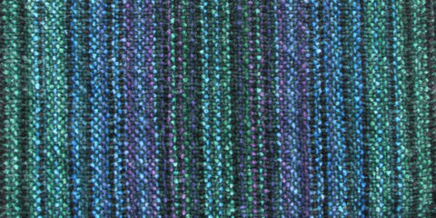 Trillium Handmade Weavers Chenille Scarf in Royal Blend Dark Green, Artistic Artisan Designer Chenille Scarves