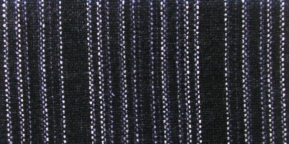 Trillium Handmade Weavers Chenille Scarf in Shadow Dance Black, Artistic Artisan Designer Chenille Scarves
