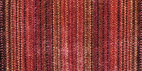 Trillium Handmade Weavers Chenille Scarf in Tropical Heat Rust, Artistic Artisan Designer Chenille Scarves