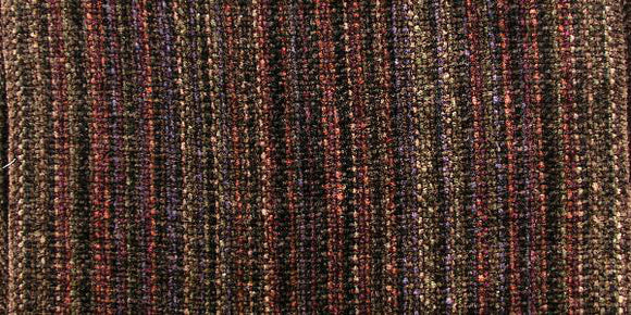 Trillium Handmade Weavers Chenille Scarf in Walnut Hill Brown, Artistic Artisan Designer Chenille Scarves
