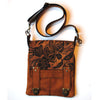 Urban Gypsy Design Leeds Handbag in Wildflower Print and Indian River Color Artisan Designer Handbags