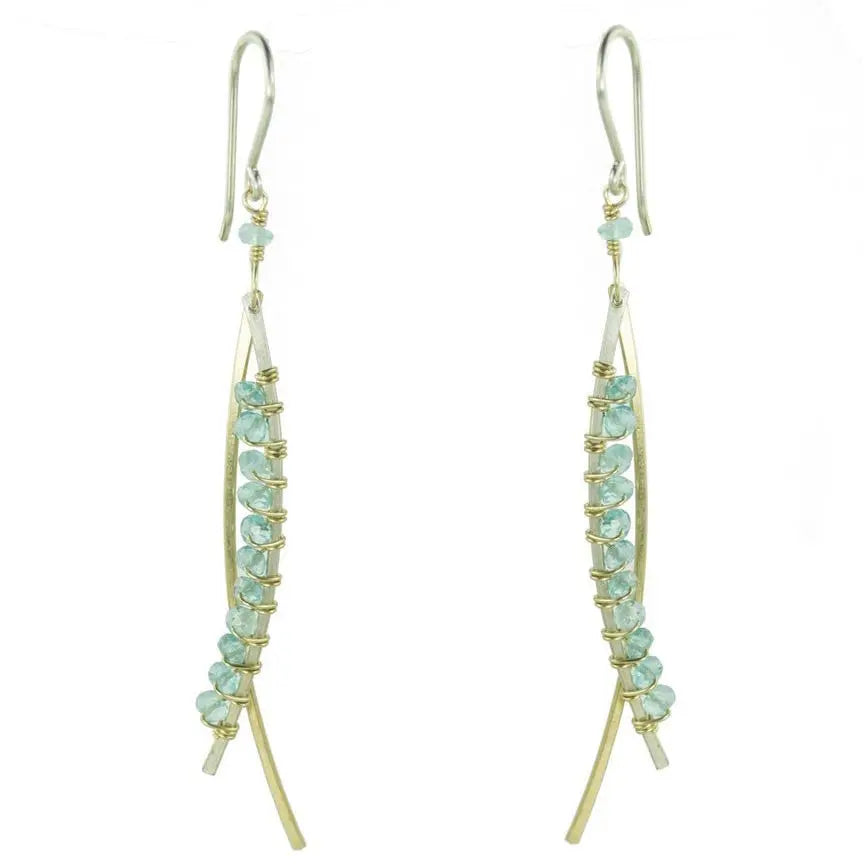Vannucci Design by Justine Apaptite Swoop Earrings EM069