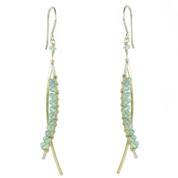 Vannucci Design by Justine Apaptite Swoop Earrings EM069