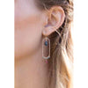 Vannucci Jewelry by Justine Kyanite Pink Sapphire Zircon Earrings E020TRP detail