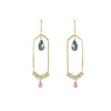 Vannucci Jewelry by Justine Kyanite Pink Sapphire Zircon Earrings E020TRP