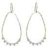 Vannucci Design by Justine Pink Amethyst Avocado Earrings EO018