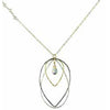 Vannucci Jewelry by Justine Quartz Moonstone Necklace N2086FIRE
