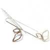 Votive Designs Jewelry Fibonacci Leaf Mod Earrings Gold Fill FLME001 Artistic Artisan Designer Jewelry