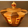 Winchester Woodworks Lidded Urn Small 1314, Artistic Artisan Wood Turned Urns