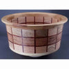 Winchester Woodworks Segmented Bowl 1308, Artistic Artisan Wood Turned Bowls