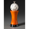 Alpha in Orange, White, and Black Wooden Salt and Pepper Mill Grinder Shaker by Robert Wilhelm of Raw Design