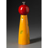 Ellipse in Yellow and Red Wooden Salt and Pepper Mill Grinder Shaker by Robert Wilhelm of Raw Design