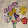 Lila Bacon Floral Painting on Canvas Flower Mix Number 1 c-lb226