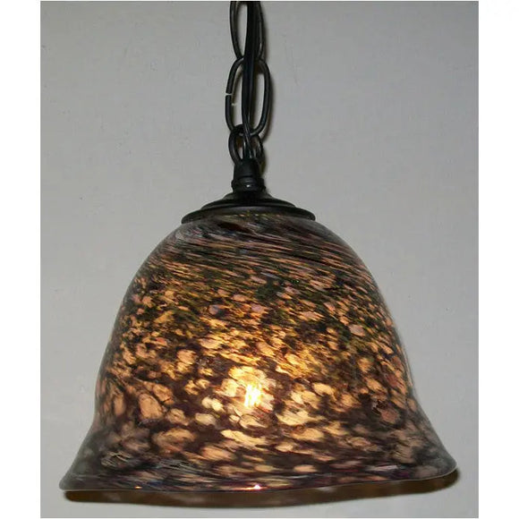 Crystal Postighone Mixed Glass Pendant Light, Artistic, Artisan, Hand Blown Glass Pendants