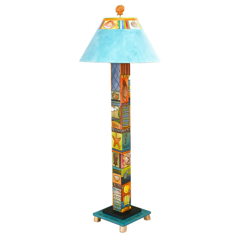 Sticks Box Floor Lamp BFL001-D74622, Artistic Artisan Designer Lamps